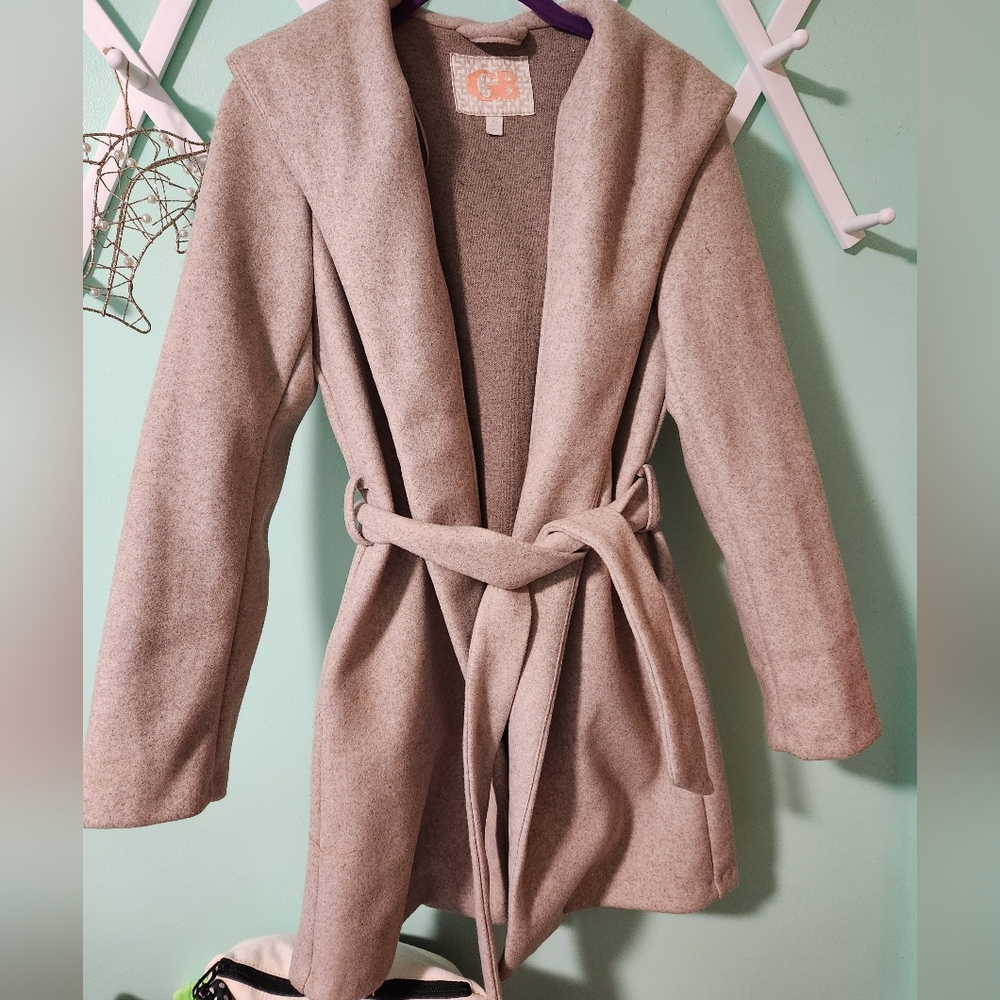 Gianni Bini Tan Long Coat